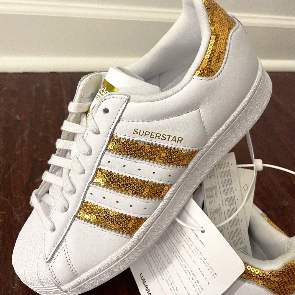 Adidas Originals Superstar Gold Sequins